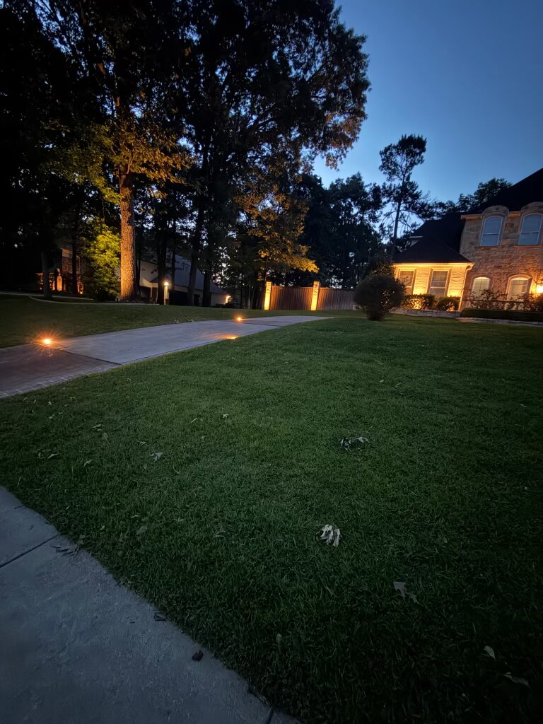 Luxury Landscape Lighting Transformation for an Impressive Tyler Estate
