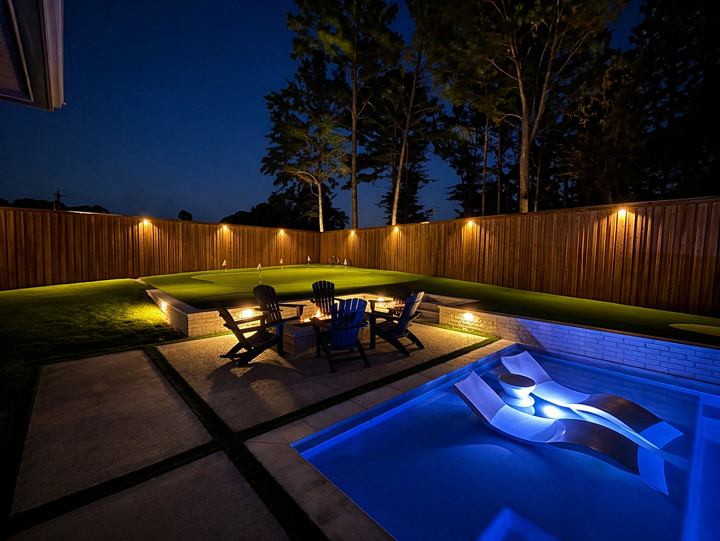 Why Outdoor Lighting Looks Better with More Fixtures at Lower Lumens 