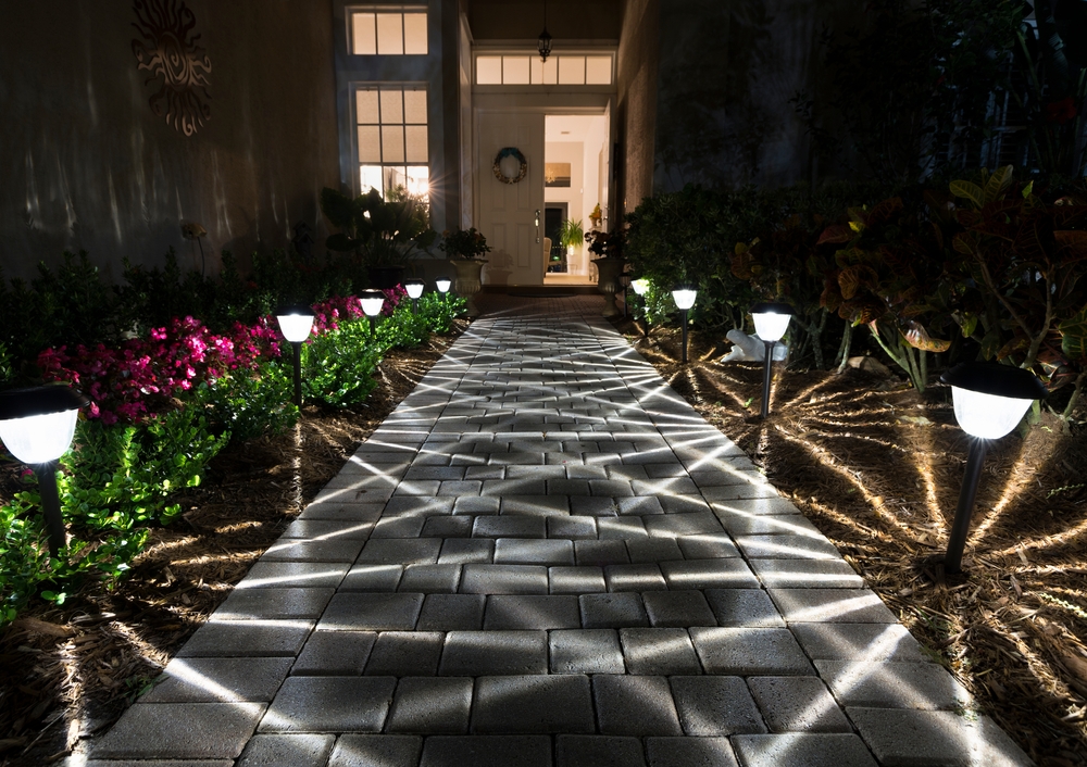 Vero,beach,,florida,,usa, ,april,12,,2021:,illuminated,walkway