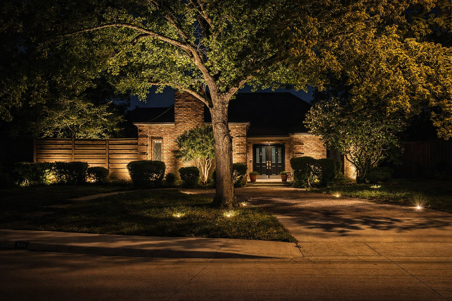 Permanent Outdoor Lighting in Tyler, TX