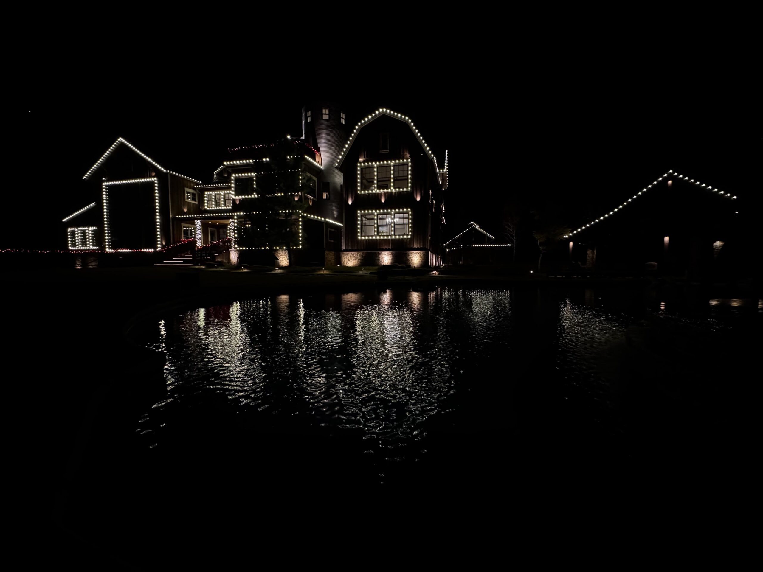 Breathtaking Christmas Light Installation at Lazy W Ranch in Athens